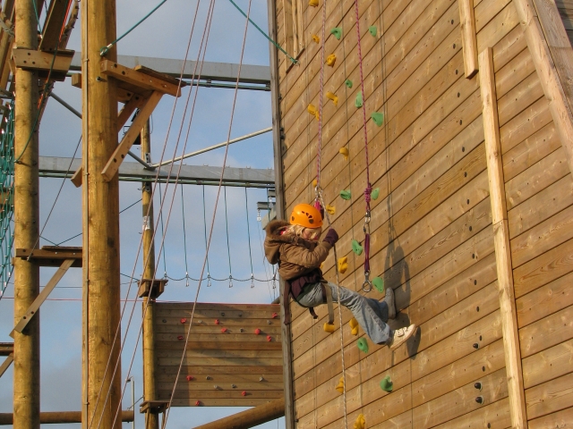  Aprenderá a hacer rappel de una manera segura